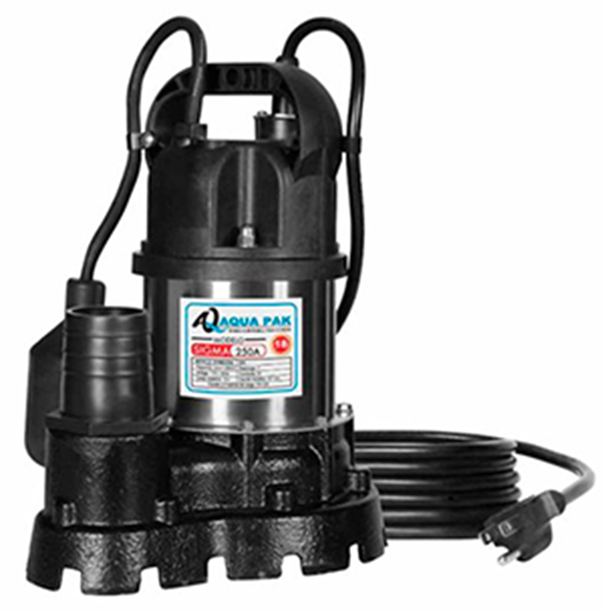 Bomba sumergible para aguas residual